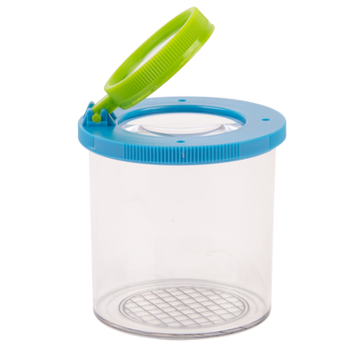 Caja de Estudio de Insectos con Lupa